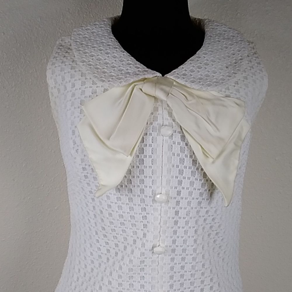 Vintage 50s 60s Handmade Women Dress Size Appropriate S - Picture 2 of 9